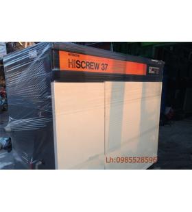 M&aacute;y n&eacute;n kh&iacute; trục v&iacute;t cũ 37kw 50hp Hitachi